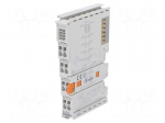 Industrial module: digital input | 24VDC | -25&divide;60&deg;C | IP20 | IN: 8