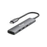 Equip 4-pordiline USB-C 3.2 jaotur->4xUSB-C 3.2 5Gbps