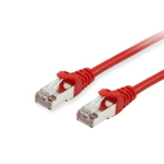 Kaabel Patchkabel Cat6 S/FTP 2xRJ45 30.00m Red LSZH Polybag