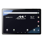 Tahvelarvuti Hannspree HANNSPREE Pad Mercury 35,81cm 14,1 tolli MediaTek MTK8786 6GB 128GB LTE Android (P)