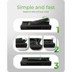 Geh. IcyBox M.2NVMe & SATA SSD, USB 3.2 (Gen2)