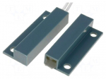 Reed switch | Range: 23mm | 33.7x13.4x6.9mm | Connection: lead 0,25m