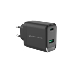 Laadija Conceptronic Conceptronic ALTHEA20B45 universaalne kaasaskantavate seadmete laadija Black vahelduvvool kiire laadimine sisemine