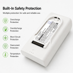 2500mAh Replacement Battery for Roborock H60 Hub, PF061ULK
