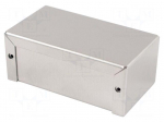 Enclosure: multipurpose | X: 56mm | Y: 102mm | Z: 41mm | 1411 | aluminium