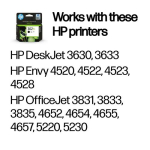 HP 302 XL tindikassett Black F6U68AE Instant Ink
