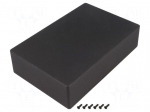 Enclosure: multipurpose | 1550 | X: 146mm | Y: 222mm | Z: 55mm | aluminium