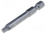 Screwdriver bit | Torx&reg; | TX25 | Overall len: 50mm
