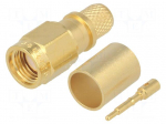 Plug | SMA | male | straight | 50&Omega; | B7808A,CNT-240,H155,LMR240 | teflon