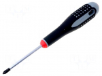 Screwdriver | Phillips | PH1 | Blade length: 75mm | Overall len: 197mm