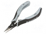 Pliers | half-rounded nose | ESD | 130mm