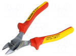 Pliers | insulated,side,cutting | for voltage works | 160mm | 1kVAC