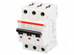 Circuit breaker | 400VAC | Inom: 25A | Poles: 3 | DIN | Charact: B | 10kA