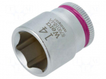 Key | hex socket,socket spanner | HEX 14mm | 1/4" | 23mm