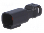 Connector: wire-wire | 565,E-Seal | plug | male | PIN: 2 | IP67 | 9.1mm