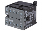Contactor: 3-pole | NO x3 | Auxiliary contacts: NC | 24VDC | 6A | BC6
