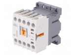 Contactor: 3-pole | NO x3 | Auxiliary contacts: NO | 24VAC | 12A | IP20