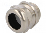 Cable gland | with long thread | M32 | 1,5 | IP68 | Mat: brass | 10bar