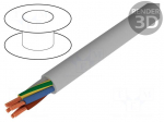 Wire | JB-500 | 8G0,75mm2 | unshielded | 300/500V | PVC | Cu | stranded