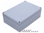 Enclosure: multipurpose | X: 230mm | Y: 330mm | Z: 110mm | ALN | aluminium