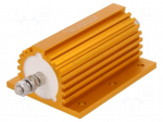 Resistor: wire-wound | with heatsink | screw | 5.1k&Omega; | 250W | &plusmn;1%