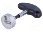 Screwdriver | 104mm | to hook | Mounting: 1/4" (C6,3mm)