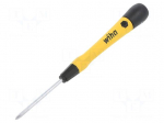 Screwdriver: precision | Phillips | PH0 | Blade length: 50mm | ESD