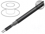Wire | HELUTHERM&reg; 145 MULTI | 2x1mm2 | stranded | Cu | PO | black