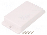 Enclosure: multipurpose | X: 70.6mm | Y: 105mm | Z: 20.5mm | TWF | ABS