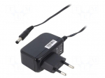 Power supply: switching | mains,plug-in | 5VDC | 2A | 10W | Out: 5,5/2,5