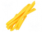 Markers | Marking: empty | 1.7&divide;3.5mm | H: 7mm | A: 6mm | -30&divide;100&deg;C | leaded