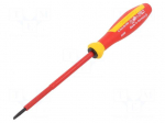 Screwdriver: insulated | slot | 3x0.5mm | Blade length: 100mm | 1kVAC