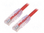 Patch cord | TX6&trade; PLUS,U/UTP | Cat: 6 | RJ45 plug,both sides | Cu | 5m