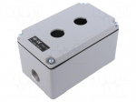 Enclosure: for remote controller | 22mm | IP65 | X: 92mm | Y: 152mm