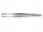 Tweezers | 143mm | for precision works | Type of tweezers: curved