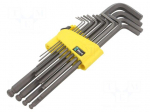 Wrench: hex key-set | Hex Plus | steel | 13pcs.