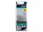 Drill set | for metal | high speed steel | blister | HSS COBALT