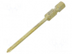 Screwdriver bit | Phillips | PH0 | 1/4" | Overall len: 70mm