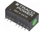Converter: DC/DC | 3W | Uin: 18&divide;36VDC | Uout: 24VDC | Iout: 125mA | SIP8