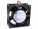 Fan: DC | axial | 24VDC | 80x80x32mm | 66m3/h | 43dBA | ball | 4200rpm