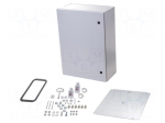 Enclosure: wall mounting | X: 500mm | Y: 700mm | Z: 250mm | AX | steel