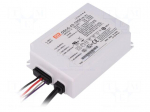 Power supply: switching | LED | 45W | 26&divide;43VDC | 1050mA | 90&divide;295VAC