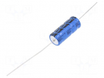 Capacitor: electrolytic | THT | 1mF | 40VDC | &Oslash;12.5x30mm | &plusmn;20% | 8000h