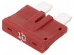 Fuse: fuse | automotive | 10A | 58VDC | 19mm | UNIVAL