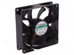 Fan: DC | axial | 12VDC | 92x92x25mm | 87.04m3/h | 34dBA | Vapo | 3000rpm