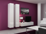 Cama Living room cabinet set VIGO 9 white/white gloss