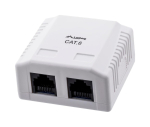 Lanberg OU6-0002-W outlet box RJ-45 White