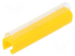 Markers | Marking: empty | 4&divide;5mm | PVC | yellow | -30&divide;60&deg;C | push-in