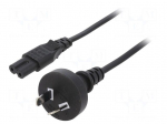 Cable | 2x0.75mm2 | AS/NZS 3112 (I) plug,IEC C7 female | PVC | 5m