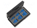 Test clips-set | Application: SOIC,SOJ | 190.5x101.6mm | 6pcs.